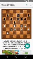 Chess GIF Affiche