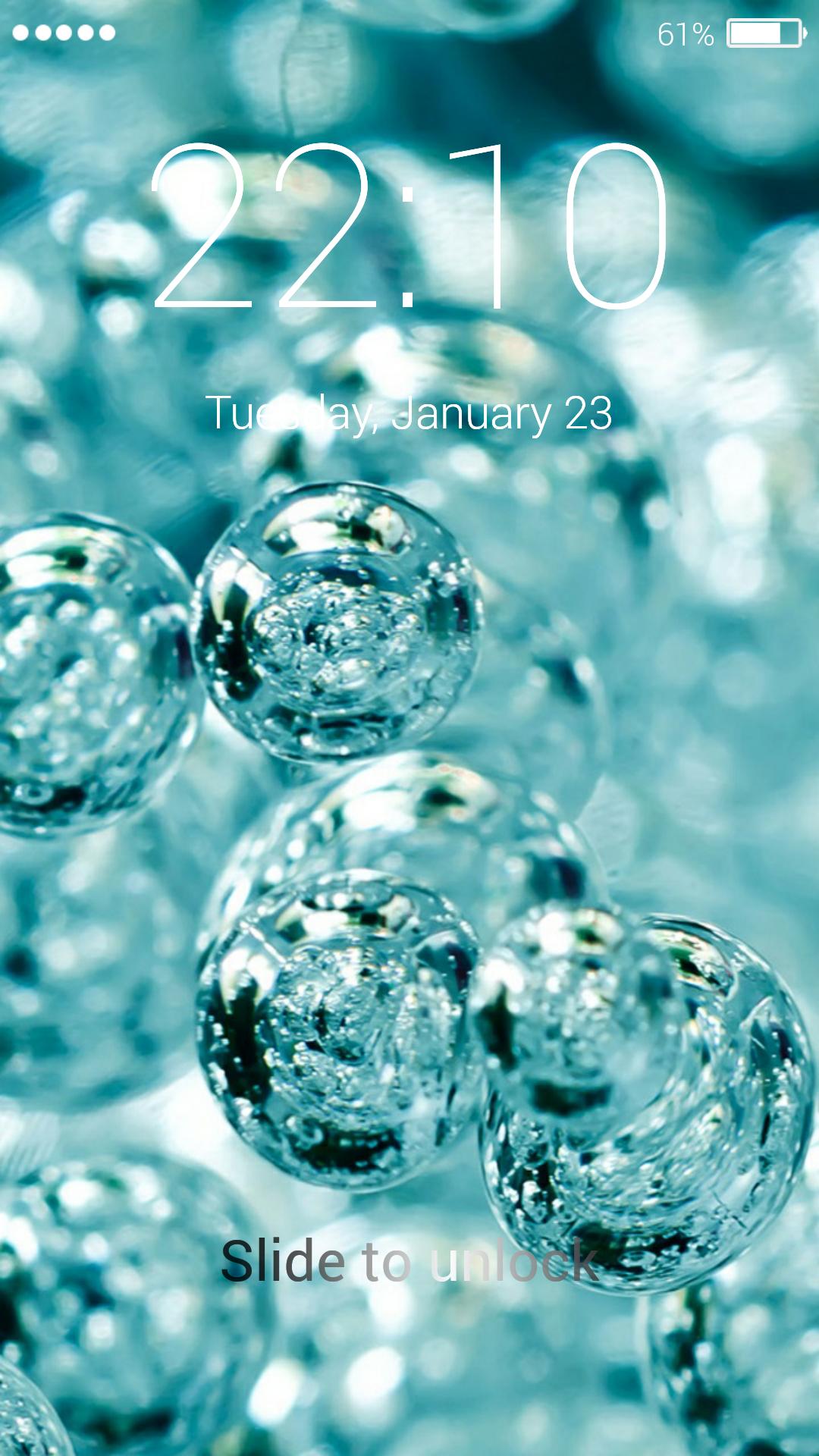 oxygen screen lock