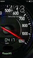 Car Speedometer Lock Screen screenshot 1