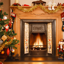 Christmas Fireplace Lock Screen APK