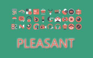 Pleasant - icon pack capture d'écran 3