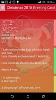 Christmas 2015 Greeting Card Cartaz