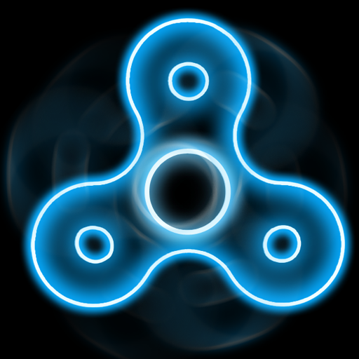 Fidget spinner glow