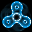 Fidget spinner glow icon