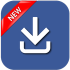 Video Downloader For Facebook أيقونة