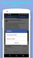 Video Downloader For Facebook اسکرین شاٹ 3