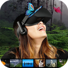 VR Video 360 Nature icon