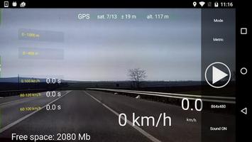 Performance Dash Cam Affiche