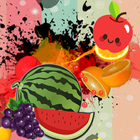 Fruits Coupe Splash 2D icône