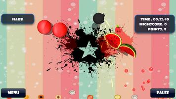 Buah Cutting Splash 2D screenshot 2