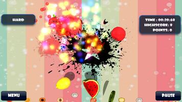 Frutas Corte Splash 2D imagem de tela 3