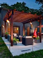 pergola design ideas poster
