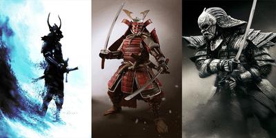 Poster Japanese samurai wallpaper