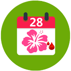 Easy Period Tracker - Fertile, Ovulation Calendar ikona