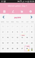 Easy Period Tracker - Fertile, Ovulation Calendar capture d'écran 1