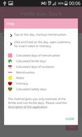 Easy Period Tracker - Fertile, Ovulation Calendar Screenshot 2