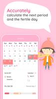 Period Tracker And Ovulation Days, Menstrual Cycle poster