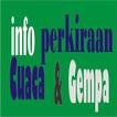 ”prakiraan cuaca dan gempa