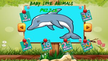 Poster Puzzle Di Immagini Di Animali