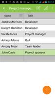 MobiDB Project Management screenshot 2