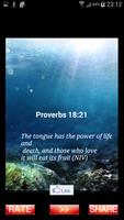 Daily Bible Proverbs Produkt Affiche