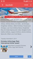 برنامه‌نما AeroSoft Aviation News عکس از صفحه