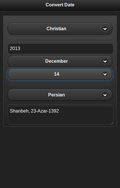Persian Date Converter For Android Apk Persian Date Converter For Android