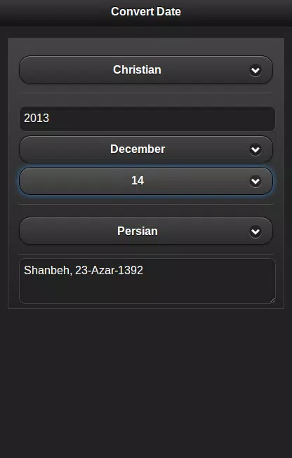 Persian Date Converter APK for Android Download