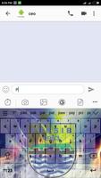 Tema keyboard Persib Bandung screenshot 3