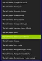 Lagu The Jack Mania Terlengkap تصوير الشاشة 1