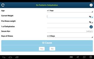 Rx Pediatric Dehydration स्क्रीनशॉट 3