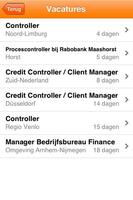 Vacatures Finance en Control Screenshot 1