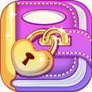 Journal avec cadenas et clé APK