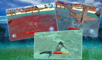 Shark Simulator Beach Attack capture d'écran 2