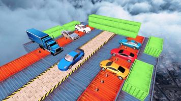 pistes réelles impossible casc: 3D Car Racing Game Affiche