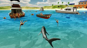 Underwater Shark Hunter Sim 3D poster