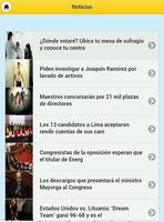 Perú Notícias تصوير الشاشة 1