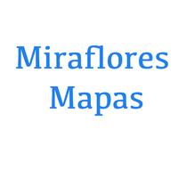 Miraflores Mapas Affiche
