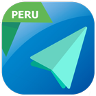 Peru map icon