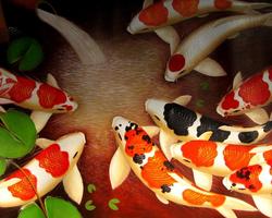 3 Schermata Koi Pond 3D live Wallpapers