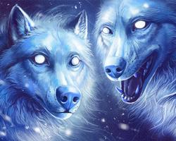 3 Schermata Ice Wolf 3D Themes Wallpapers