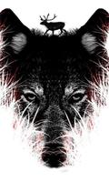 Ice Wolf 3D Themes Wallpapers syot layar 2