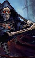 3D Grim Reaper Themes Affiche