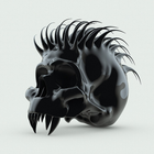 3D Tech Blood Skull Thématiques Fonds d'écran icône