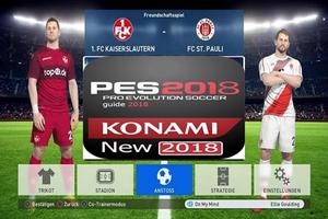 Guide PES2018 Now Affiche