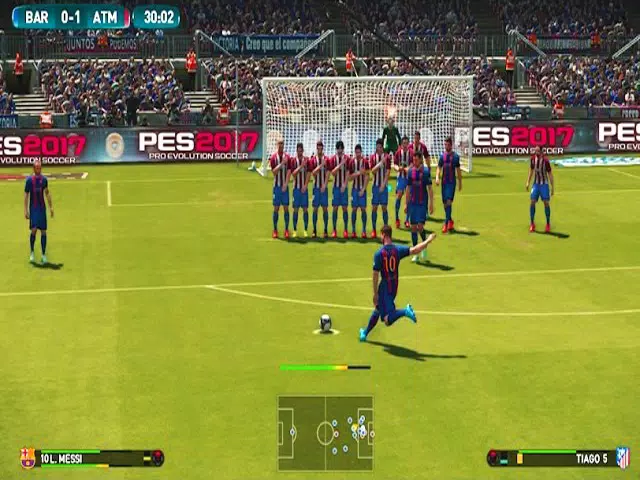 PES 2017 Gameplay Screenshots