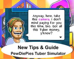 برنامه‌نما Tip PewDiePies Tuber Simulator عکس از صفحه