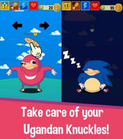 Ugandan Knuckles Pet ภาพหน้าจอ 1
