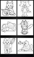 برنامه‌نما Cats coloring book عکس از صفحه