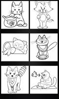 Cats coloring book screenshot 2